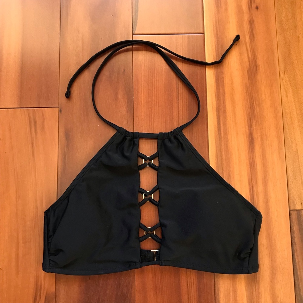 Hula Honey Black Bikini Top